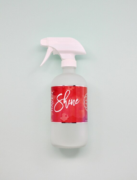 frosted spray bottle