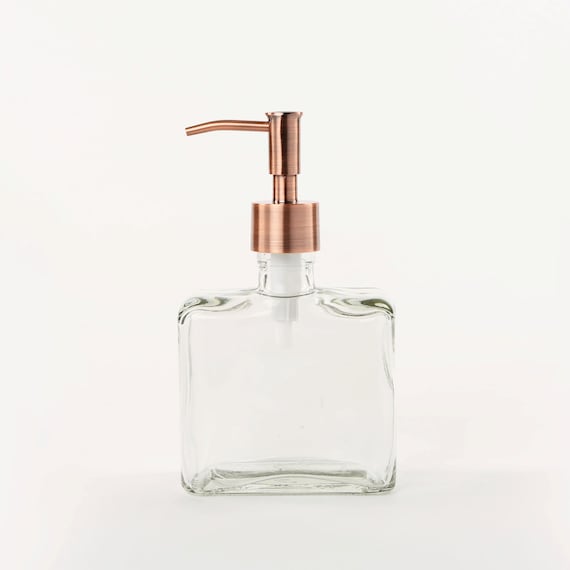 copper soap dispenser holder