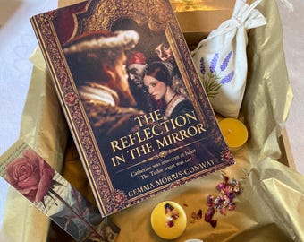 Luxuriöses Tudor-Geschenkset | Signierter historischer Roman