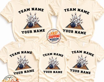 Camiseta de bolos personalizada, camisetas para equipos de bolos, camisetas para grupos de bolos, camiseta personalizada para equipos de bolos, camiseta divertida de bolos, camiseta de regalo para jugadores de bolos