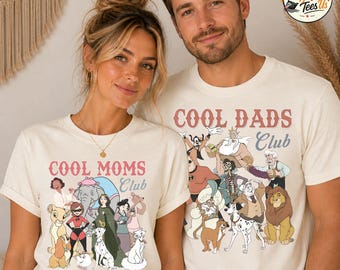 Camiseta del Club de Papás Geniales, Camiseta Disney para Mamás Geniales, Camisetas para Viajes Familiares a Disney, Regalo para Mamá y Papá, Camiseta del Día de la Madre, Camiseta del Día del Padre