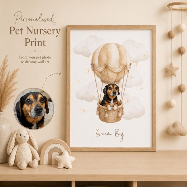 Op maat gemaakte, gepersonaliseerde prints voor de kinderkamer