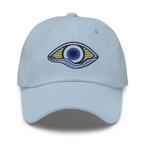 Static Swell Eye Logo Dad Hat, Embroidered Coastal Cap, Unisex Adjustable Beach Hat, Nautical Ocean Lifestyle Headwear