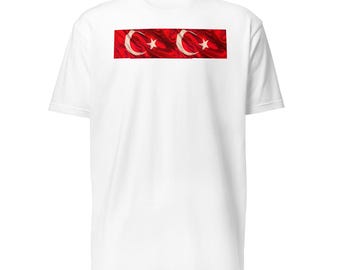 türk,bayrak,turkısh,Unisex Fitted T-Shirt - Next Level 6210
