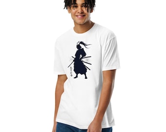 Unisex Fitted T-Shirt - Next Level 6210,samuray,nınja,man,t-shırt