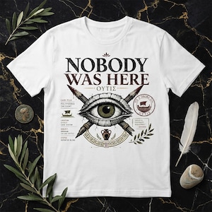 Greek Mythology Shirt, Odysseus Cyclops Tee, Homer's Odyssey Fan Gift