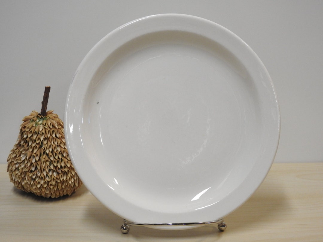 VTG Buffalo China Plate Restaurant Ware Heavy Side Plate Etsy