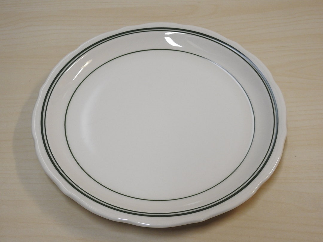 VTG Syracuse China Plate Restaurant Ware Large Heavy Etsy