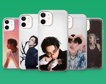 Hyunjin Phone Case Stray Kids Kpop Idol Cover for iPhone 17Pro, 16, 15, 14, 13, 12, Samsung S26, S25, S24, S23Fe, A16, A56, Pixel 10, 9Pro