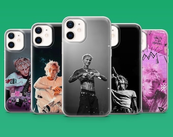 Machinegeweer Kelly-telefoonhoesje MGK Rapper Cover voor iPhone 17Pro, 16, 15, 14, 13, 12, Samsung S26, S25, S24, S23Fe, A16, A56, Pixel 10, 9Pro