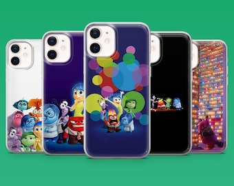 Inside Out-telefoonhoesje Disney Cartoon Cover voor iPhone 17Pro, 16, 15, 14, 13, 12, Samsung S26, S25, S24, S23Fe, A16, A56, Pixel 10, 9Pro