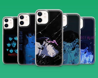 Perfect Blue Phone Case Dark Anime Creepy Cover for iPhone 17Pro, 16, 15, 14, 13, 12, Samsung S26, S25, S24, S23Fe, A16, A56, Pixel 10, 9Pro