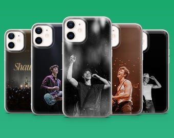 Shawn Mendes-telefoonhoesje Popmuziekzanger Cover voor iPhone 17Pro, 16, 15, 14, 13, 12, Samsung S26, S25, S24, S23Fe, A16, A56, Pixel 10, 9Pro