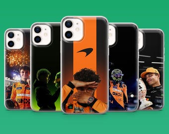 Lando Norris Phone Case Formula 1 Driver Cover for iPhone 17Pro, 16, 15, 14, 13, 12, Samsung S26, S25, S24, S23Fe, A16, A56, Pixel 10, 9Pro