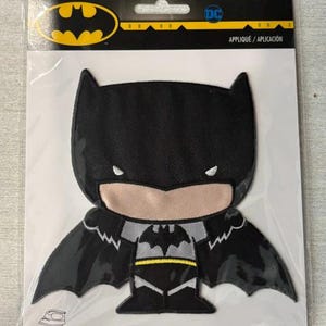Batman Iron On Patch by Simplicity, DC Comics Applique Patch