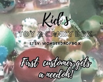 Toy And Candy Box | Squishes, Treats & Fun Surprises