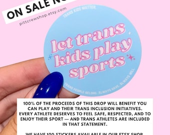 Låt TRANSBARN LEKA - till förmån för You Can Play