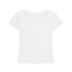 Turtle hippie, Tencel Slim Fit V-Neck T-Shirt image 2