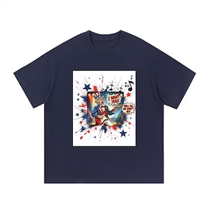 Uncle Sam Hell no we won't goEssential Cotton T-Shirt