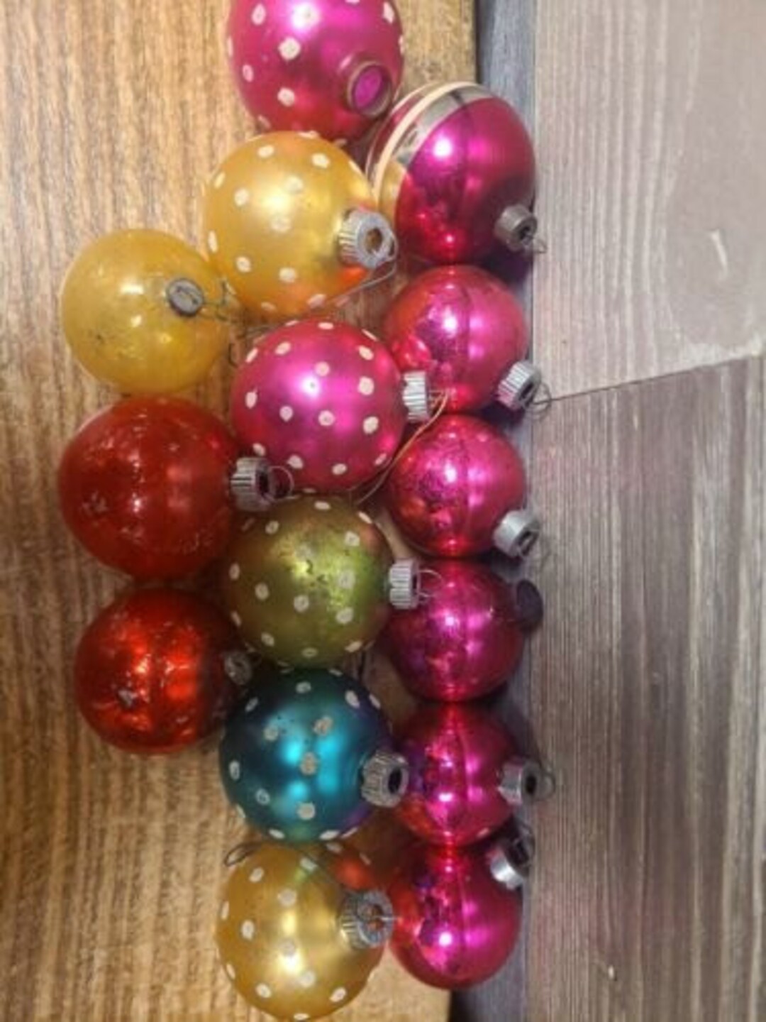 15 Vintage Christmas Bulbs Made in Usa and Japan Etsy