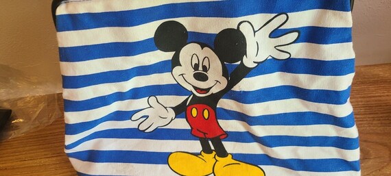 Disney mickey mouse striped bag - image 2