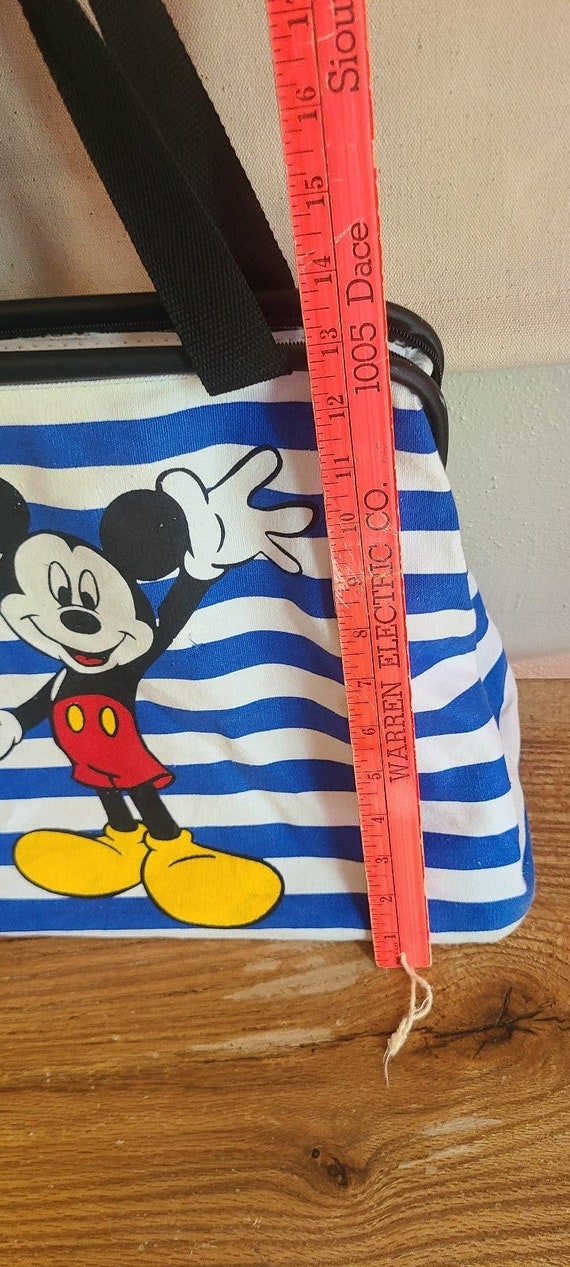 Disney mickey mouse striped bag - image 7