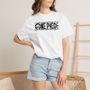 One Piece Logo T-shirt | Anime Pirate Straw Hat Skull Tee image 4