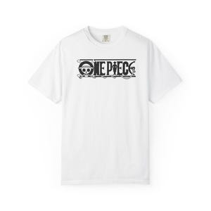 One Piece Logo T-shirt | Anime Pirate Straw Hat Skull Tee image 1
