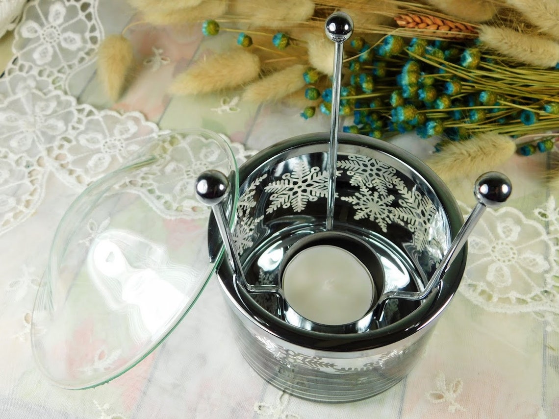 Oil Burner with Tea Light Candle Essential Oil Burner Stand Etsy