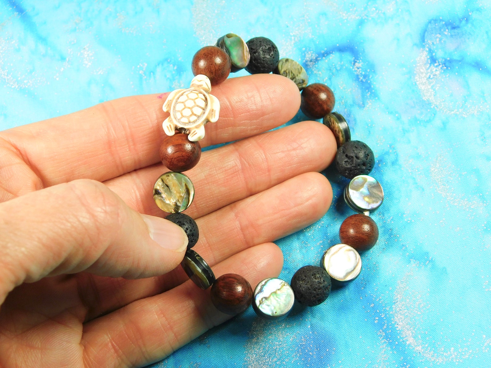 Sea Turtle Totem Bracelet for Men or Women Turtle Bracelet - Etsy