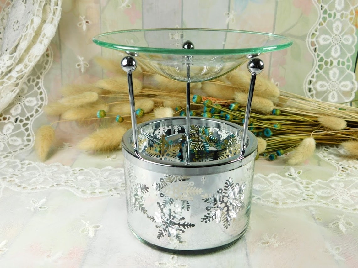 Oil Burner with Tea Light Candle Essential Oil Burner Stand Etsy