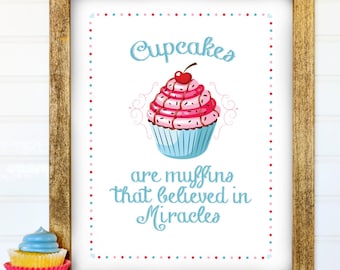Cheer up Gifts You Can't Be Sad When Holding A Cupcake