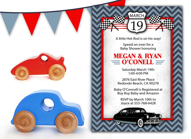 Car Baby Shower Couple Baby Shower Car Baby Shower Invite Etsy