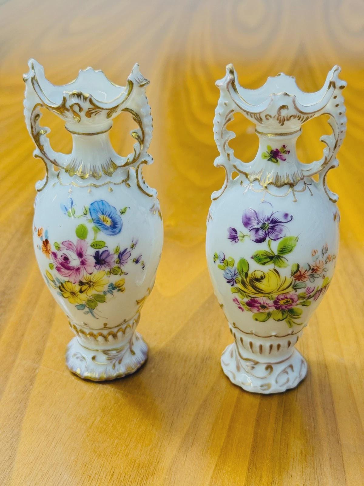 Antique dresden vase - Etsy 日本