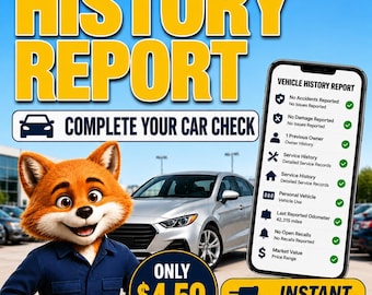 Instant Vehicle History Report + History-Based Car Value | Affordable VIN Check