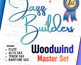 Bundel 1e plaats Jazz Builders-houtblazers