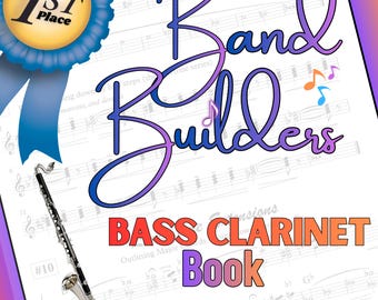 Boek 1e plaats Band Builders basklarinet