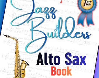 1e plaats Jazz Builders-altsaxboek