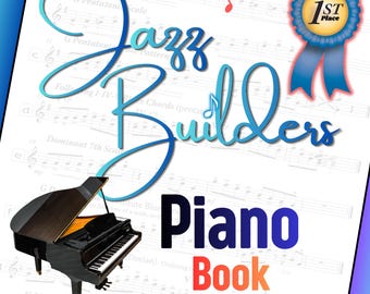 1e plaats Jazz Builders-pianoboek