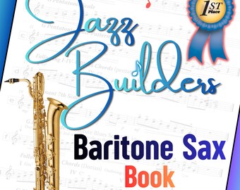 1e plaats Jazz Builders baritonsax (boek)