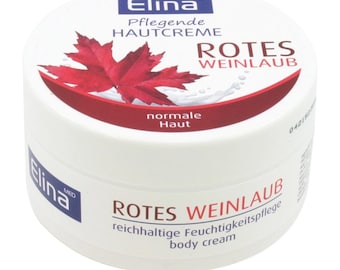 Elina Crème 150 ml rode wijncrème in een doosje