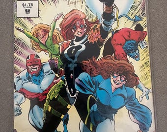 Vintage collectible comic book.  Good condition. Dark Angel #6 Marvel Comics  Dec 1992 7.0 Excalibur - Marvel Universe