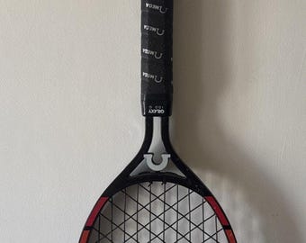 Vintage OMEGA Graphite Galaxy 100G Racquetball Racket Retro 3 7/8 Grip 9oz