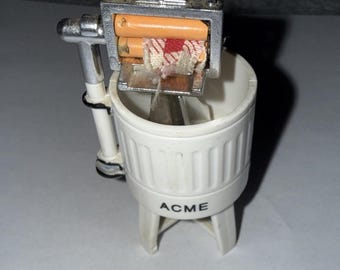 Vintage 1994 ACME Washing Machine Fridge Magnet 2.5 Inches Tall