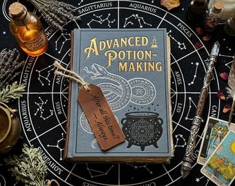 Handmade Potion Making Book Deluxe Hardcover Edition
