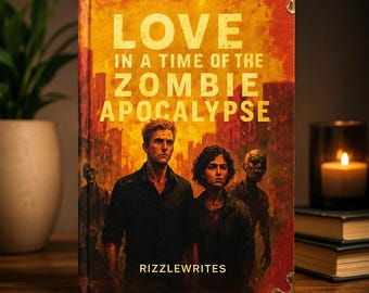 Love In A Time Of The Zombie Apocalypse Book | Hardcover Bookbinding Collection