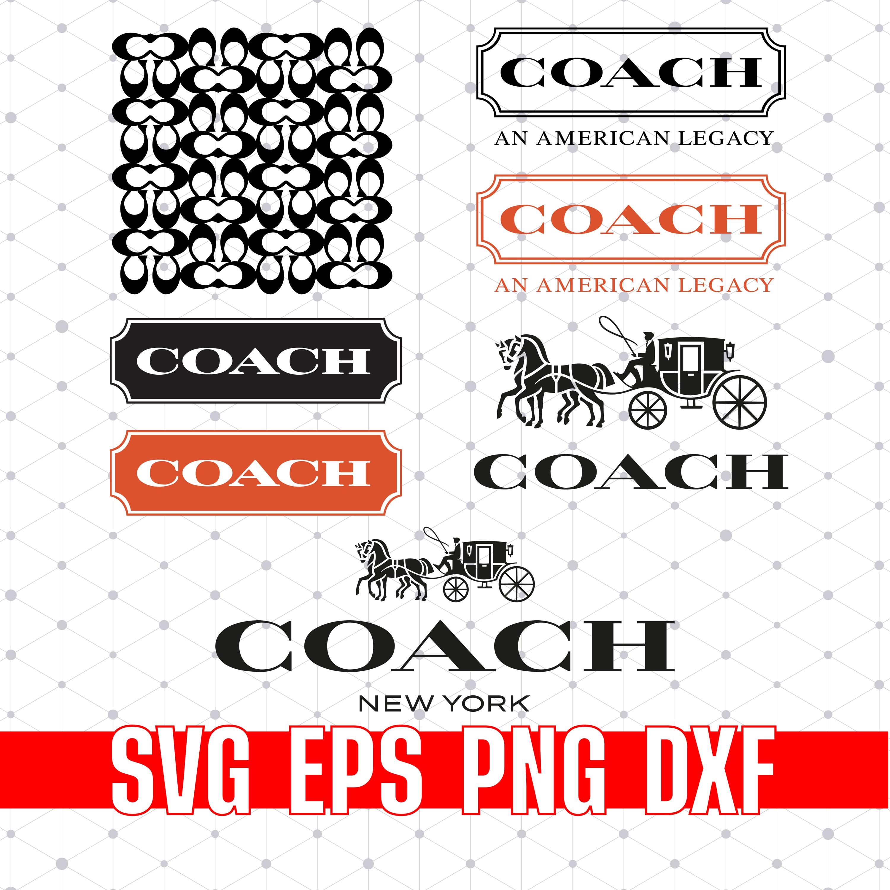 Coach logo svg - Etsy 日本