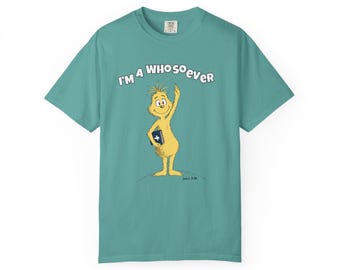 Jag är en vem som helst T-shirt, Johannes 3:16-tröja, kristen nördtröja, fars dag-present, killpresent, komfortfärger kraftig bomull