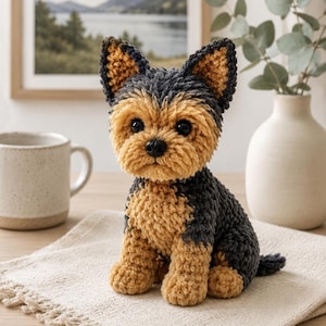 Yorkshire plush toy - Etsy 日本