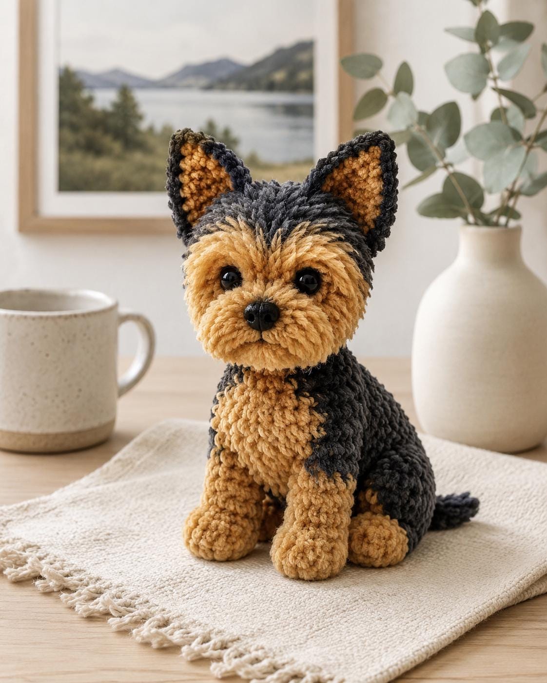 Yorkshire plush toy - Etsy 日本